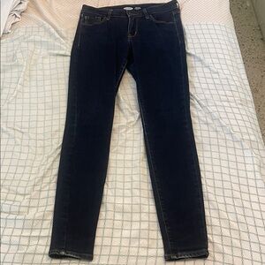 Old Navy Women's Deep Indigo Skinny Jeans ( 0 )